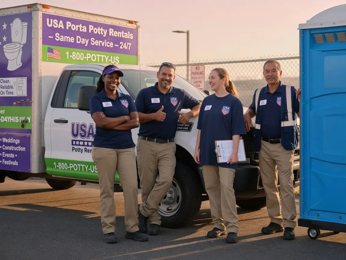 Porta Potty Rental company in Dixonville, PA